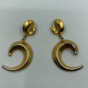 Robert Lee Morris Gold Post Earrings